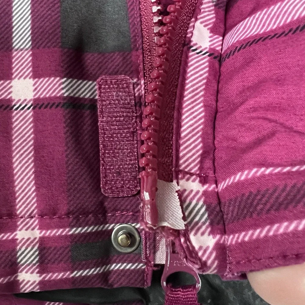 Helly Hansen Toddler Snowboard Ski Jacket Size 86/1 year‎ Pink Plaid Kids